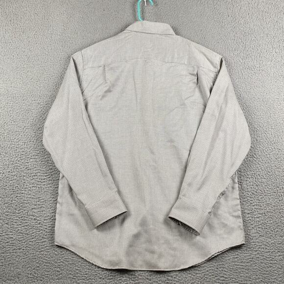 Kenneth Roberts Button Up Shirt Men's Large Geometric Pattern Causal Formal New - Picture 12 of 12